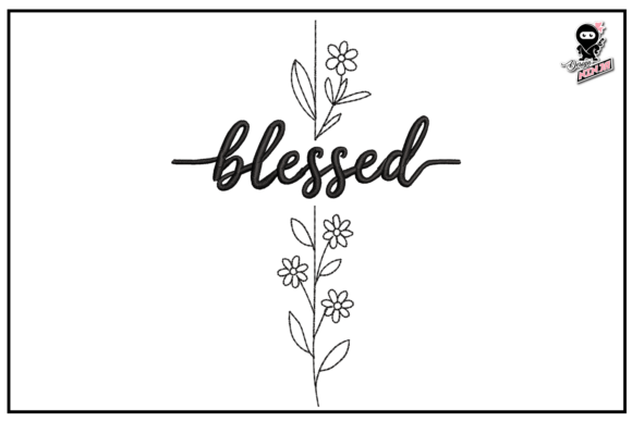 Blessed Floral Christian Cross: A Craft Fair Review