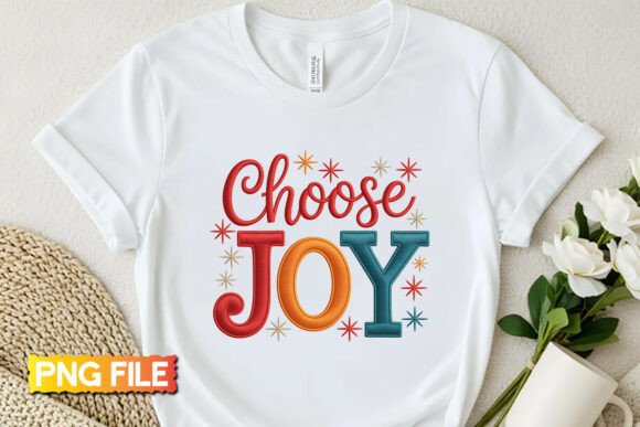 Christian Joy Faith Embroidery Style PNG Review