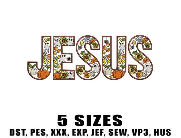 Halloween Jesus Embroidery Design Review