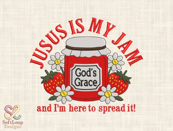Jesus is My Jam Embroidery Design Review