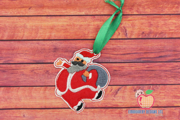 Review: Santa Walking with Giftbag in the Hoop